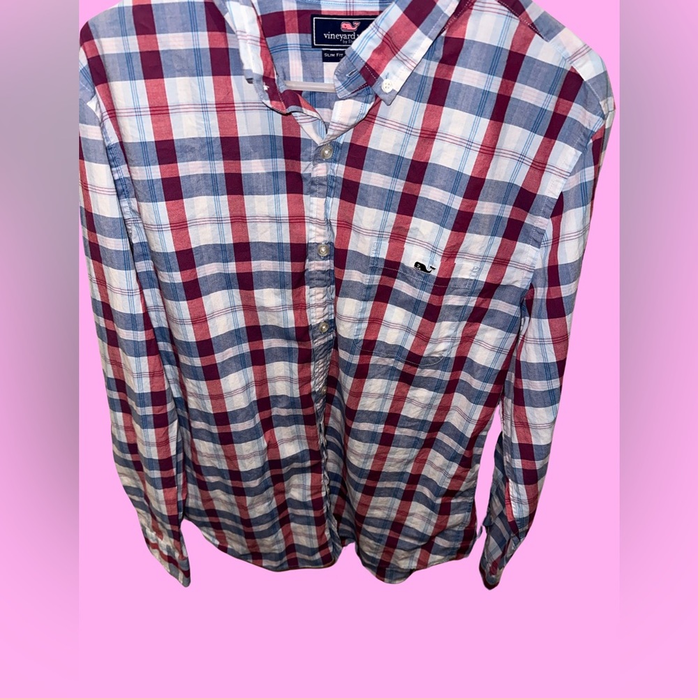 VINEYARD VINES SLIM FIT TUCKER SHIRT